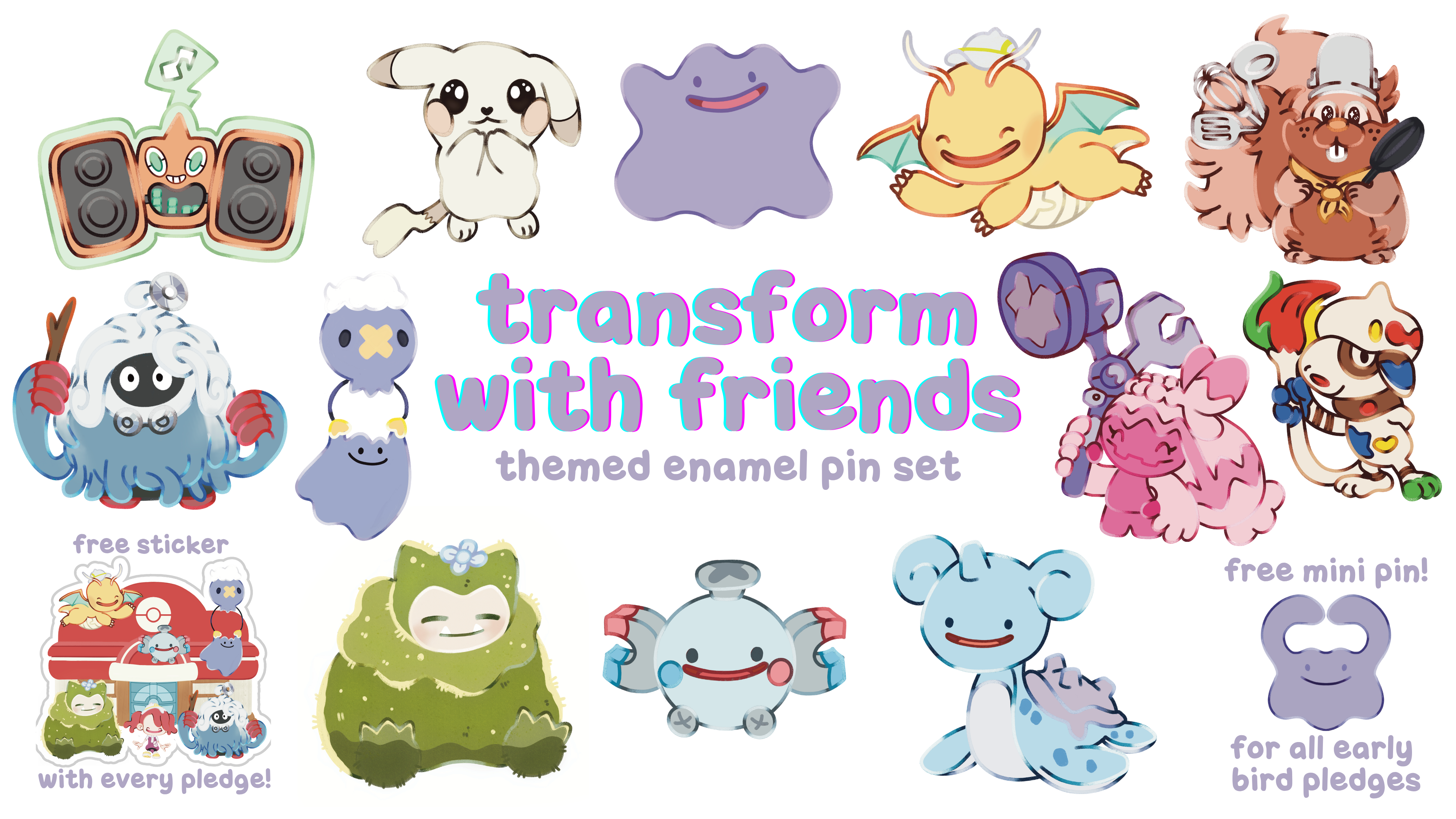 transform with friends .✦ ݁˖