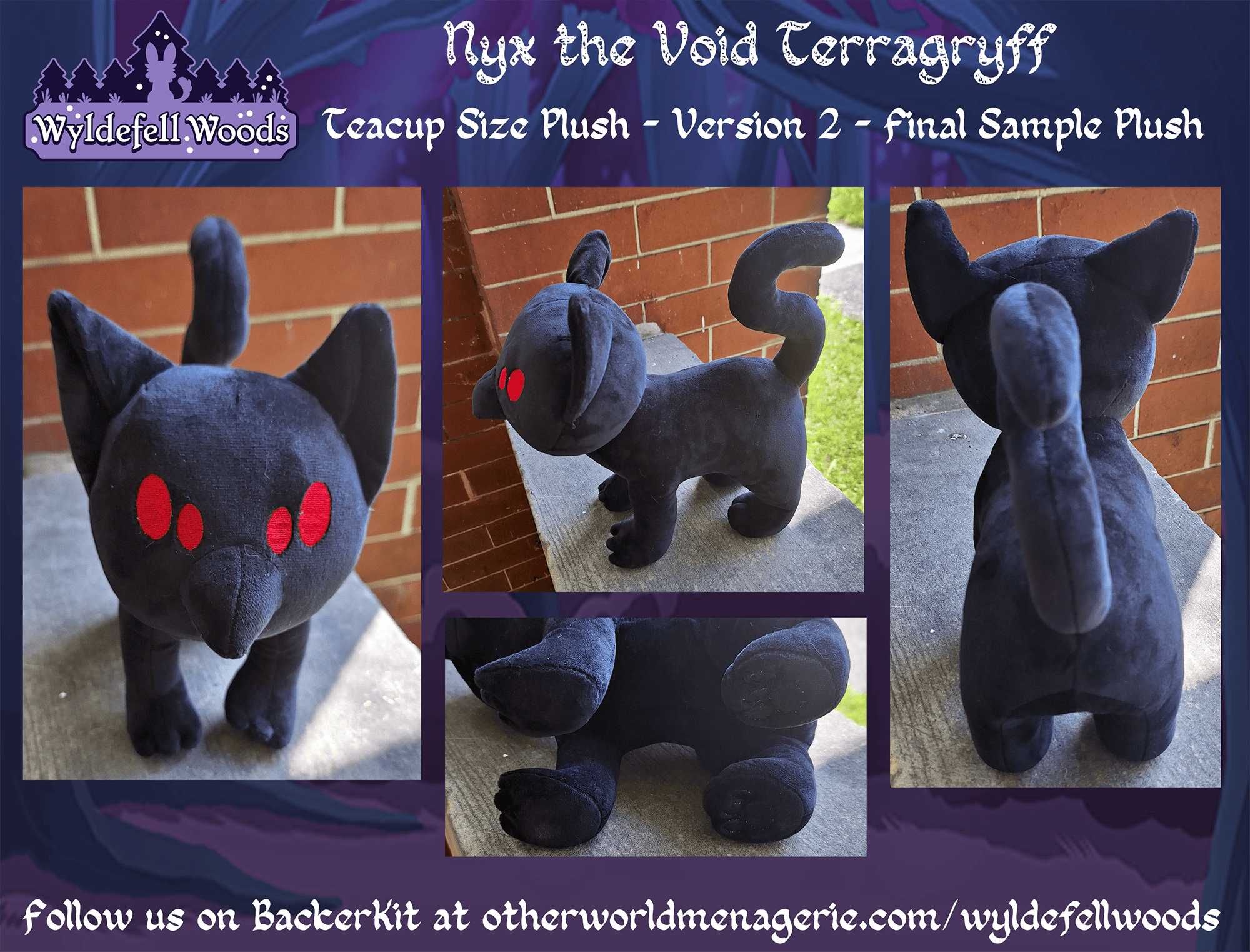 Nyx Void Terragryff - Teacup Plush