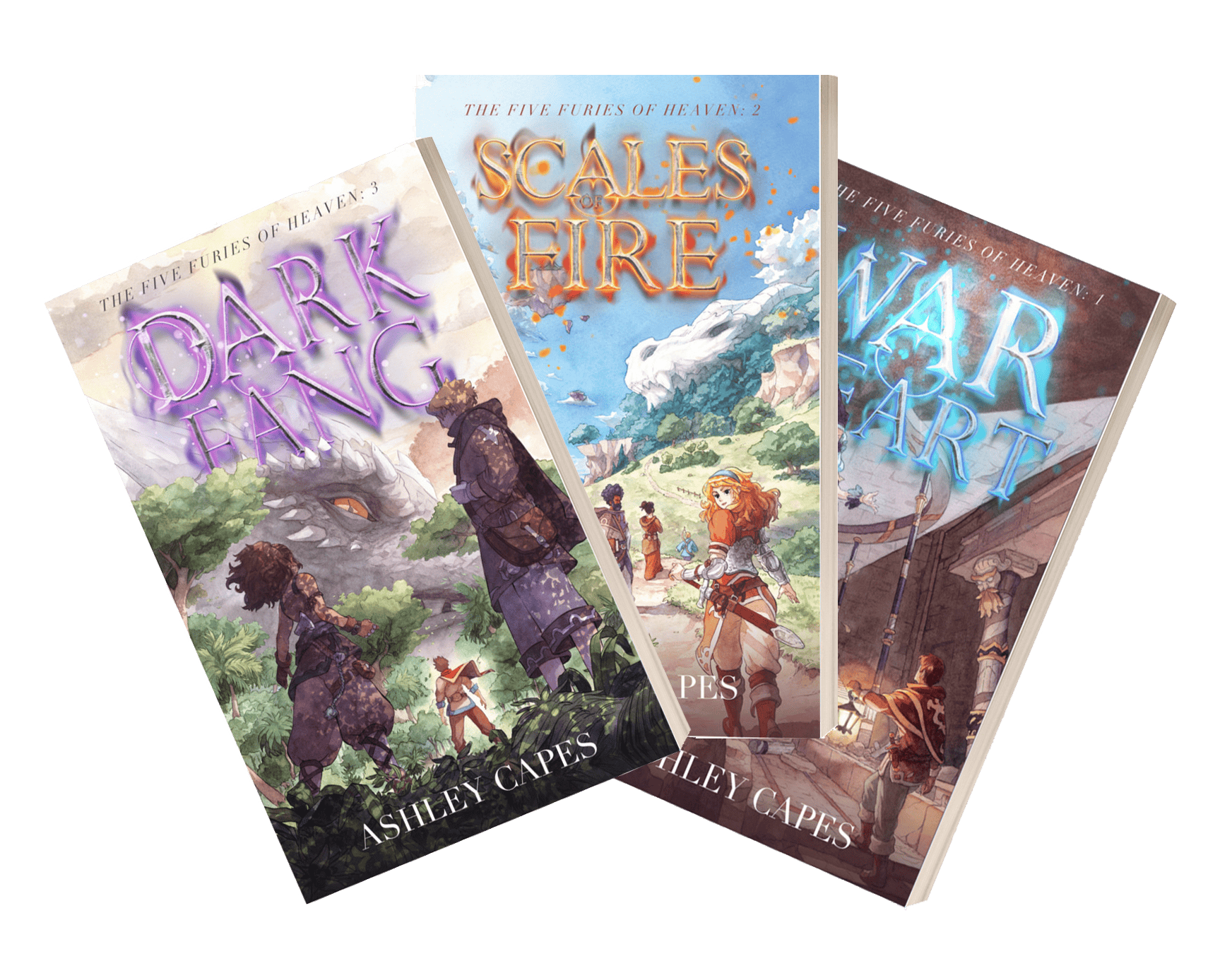 The Five Furies Complete Trilogy - Paperback