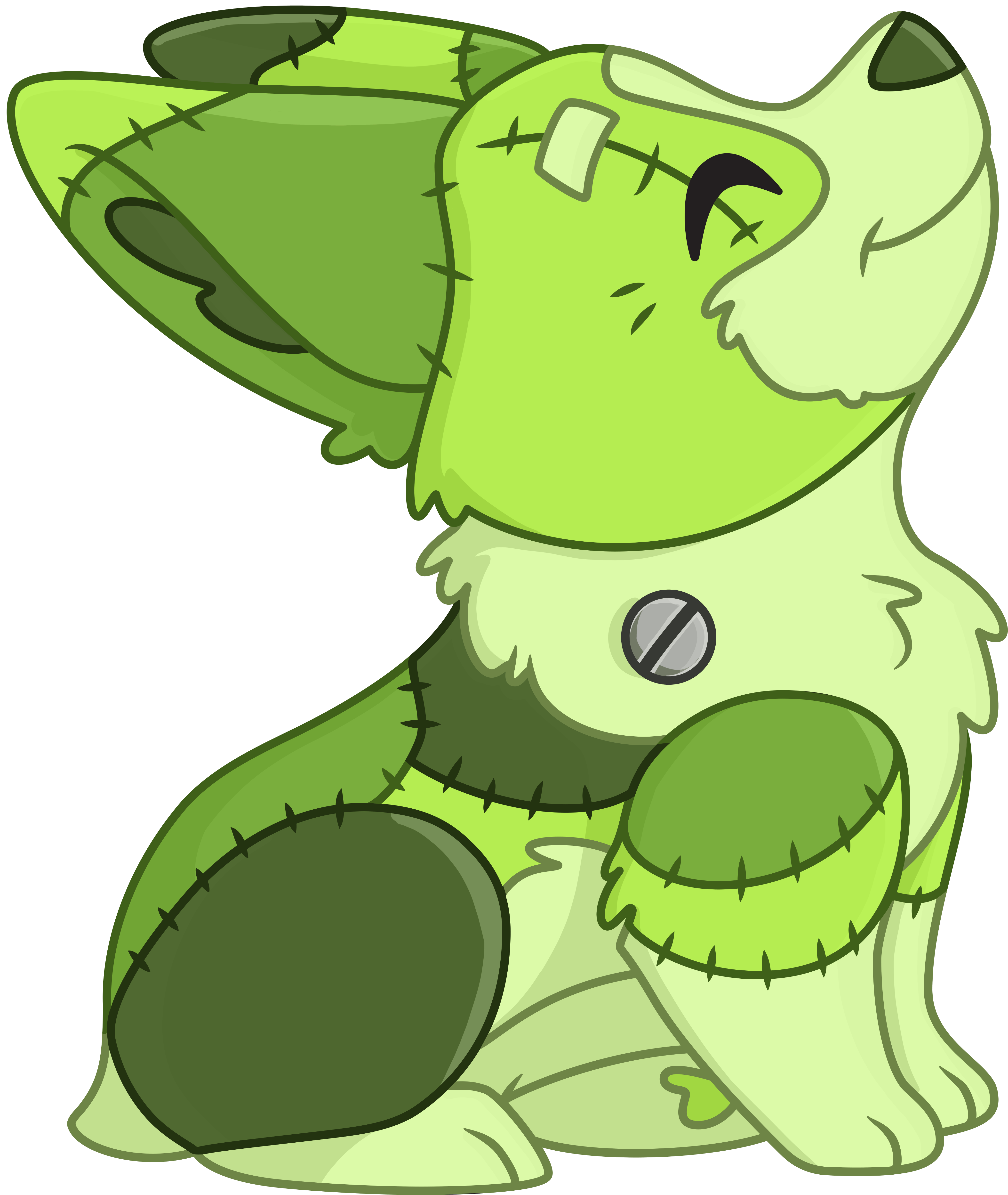 Buster Frankenpuppy Sticker