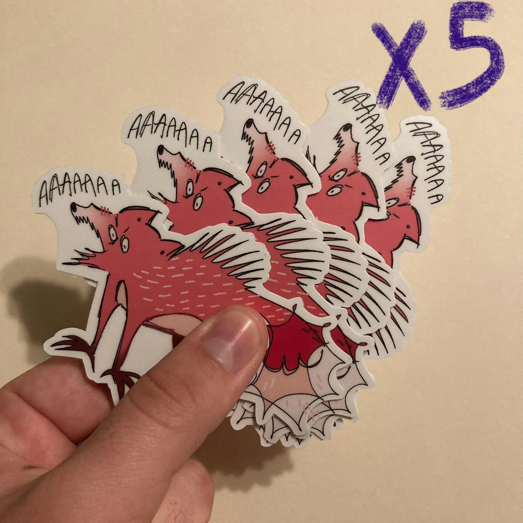 5 Extra Stickers