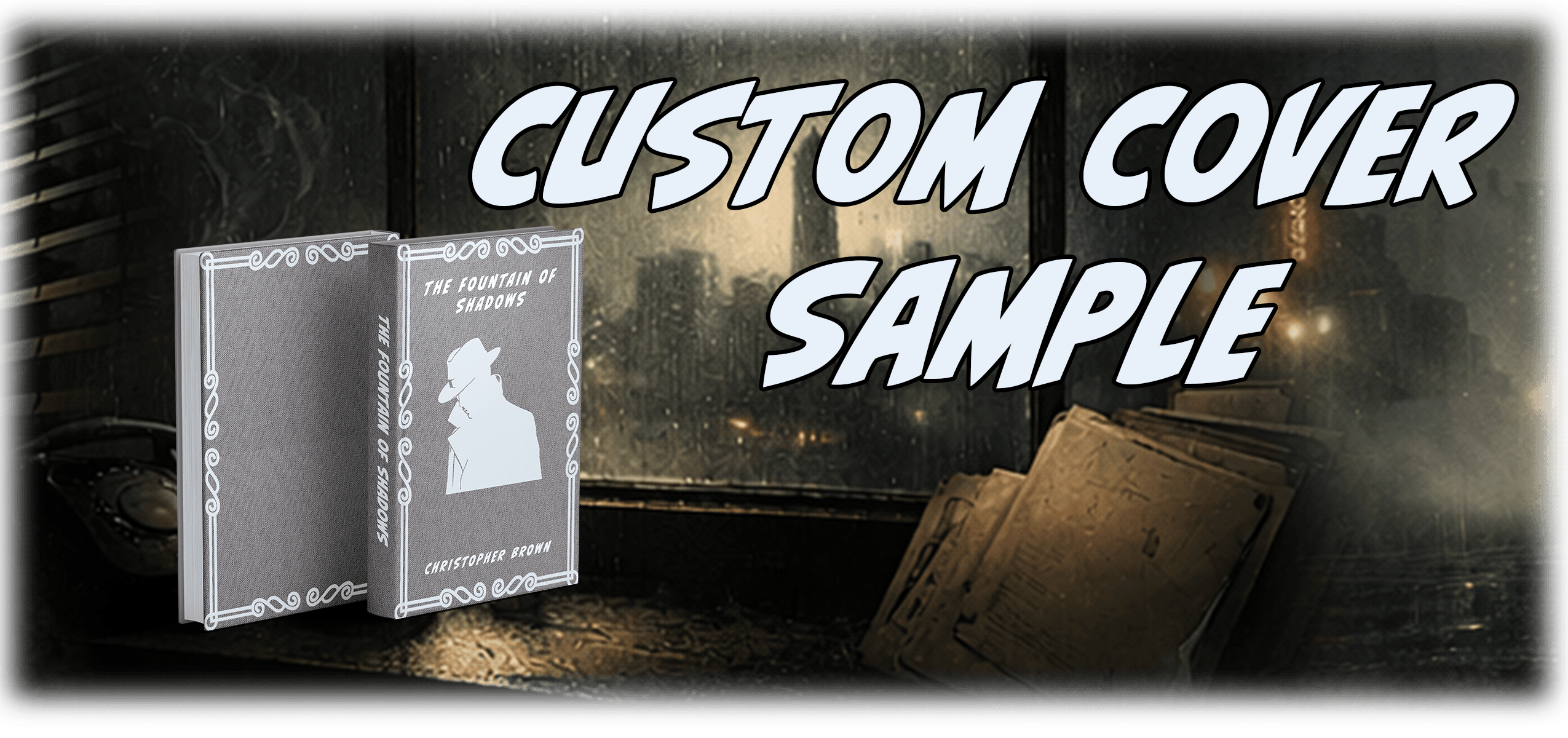 The Fountain of Shadows Custom Cover