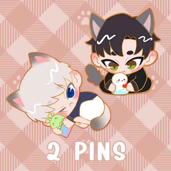 🐾 2 Enamel Pins