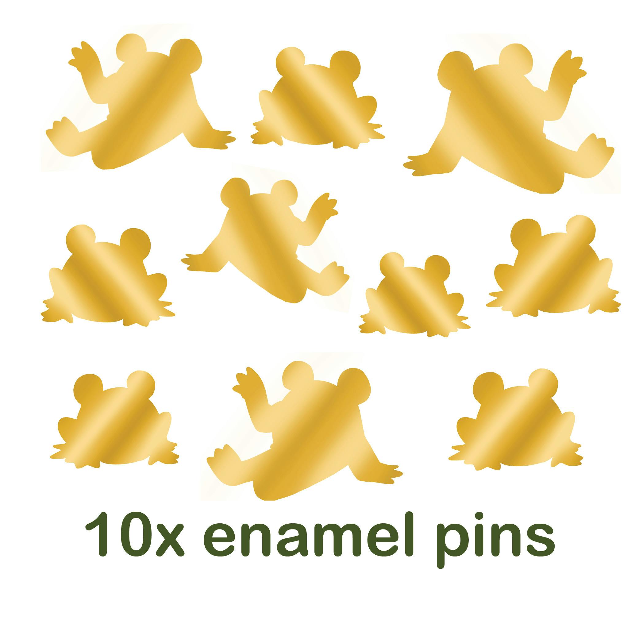 Ten spooky pins