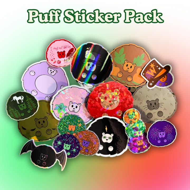 Puff Sticker Pack