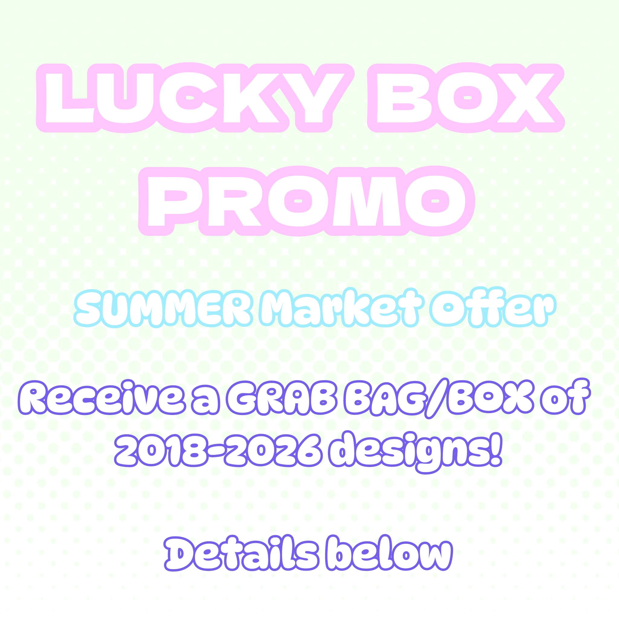 2LB LUCKY BOX (international OK except EU!)