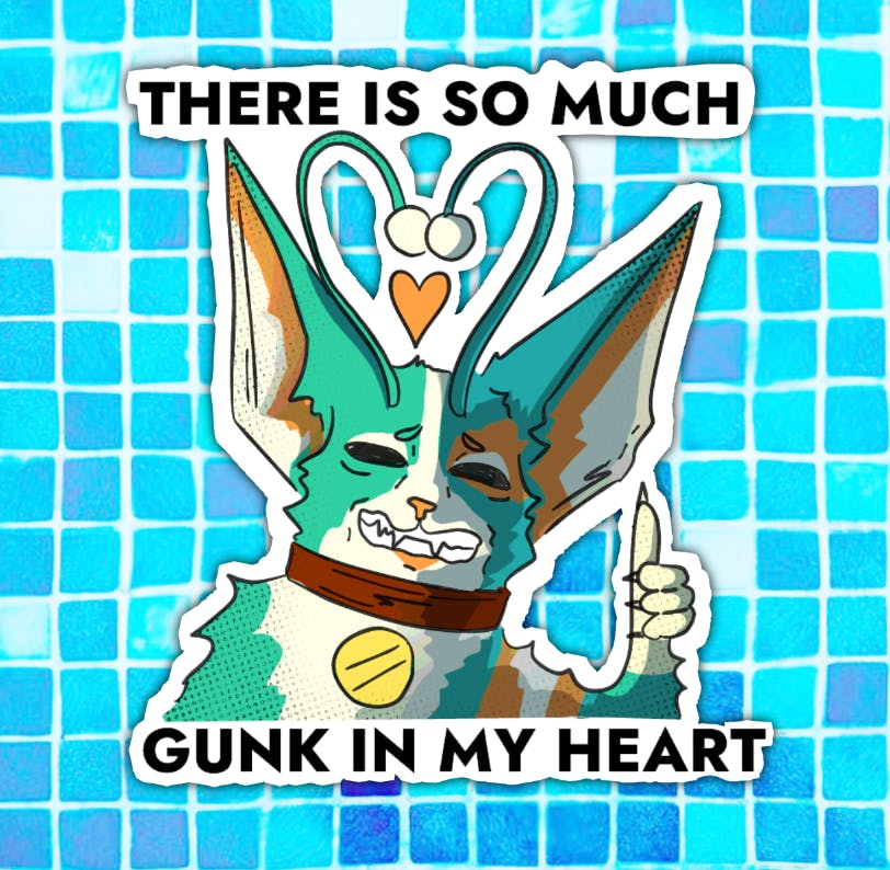 Gunk Sticker Sheet