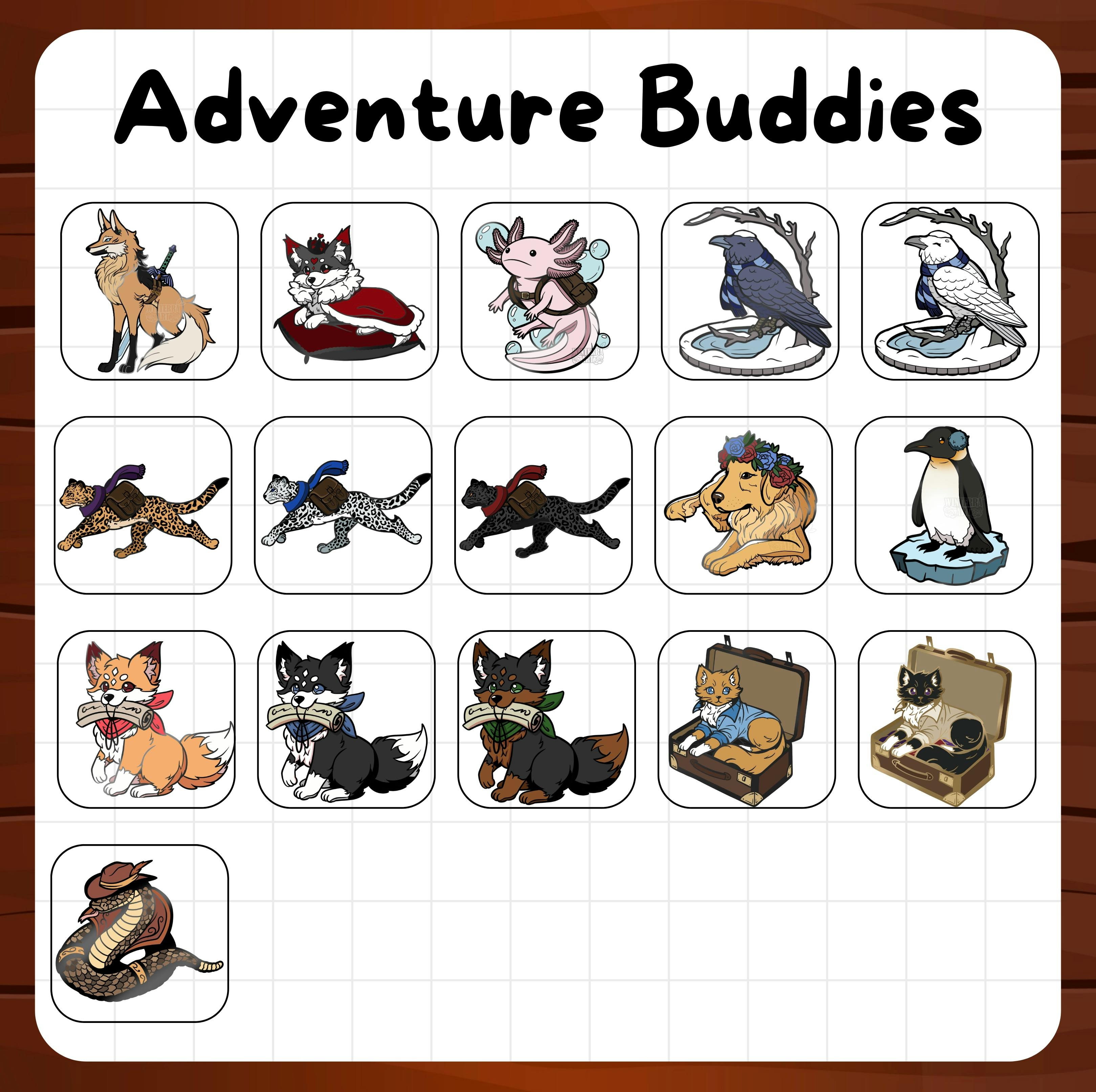 Adventure Buddies Pin