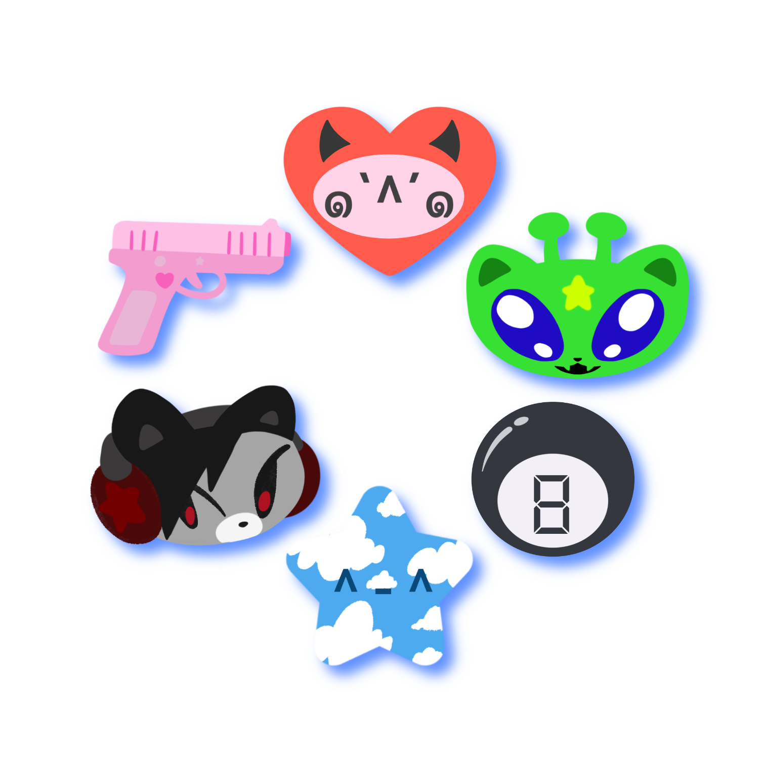 Pin Pack of 6 (Mix-and-Match)