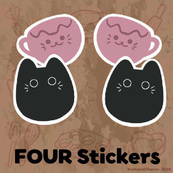 4 Stickers