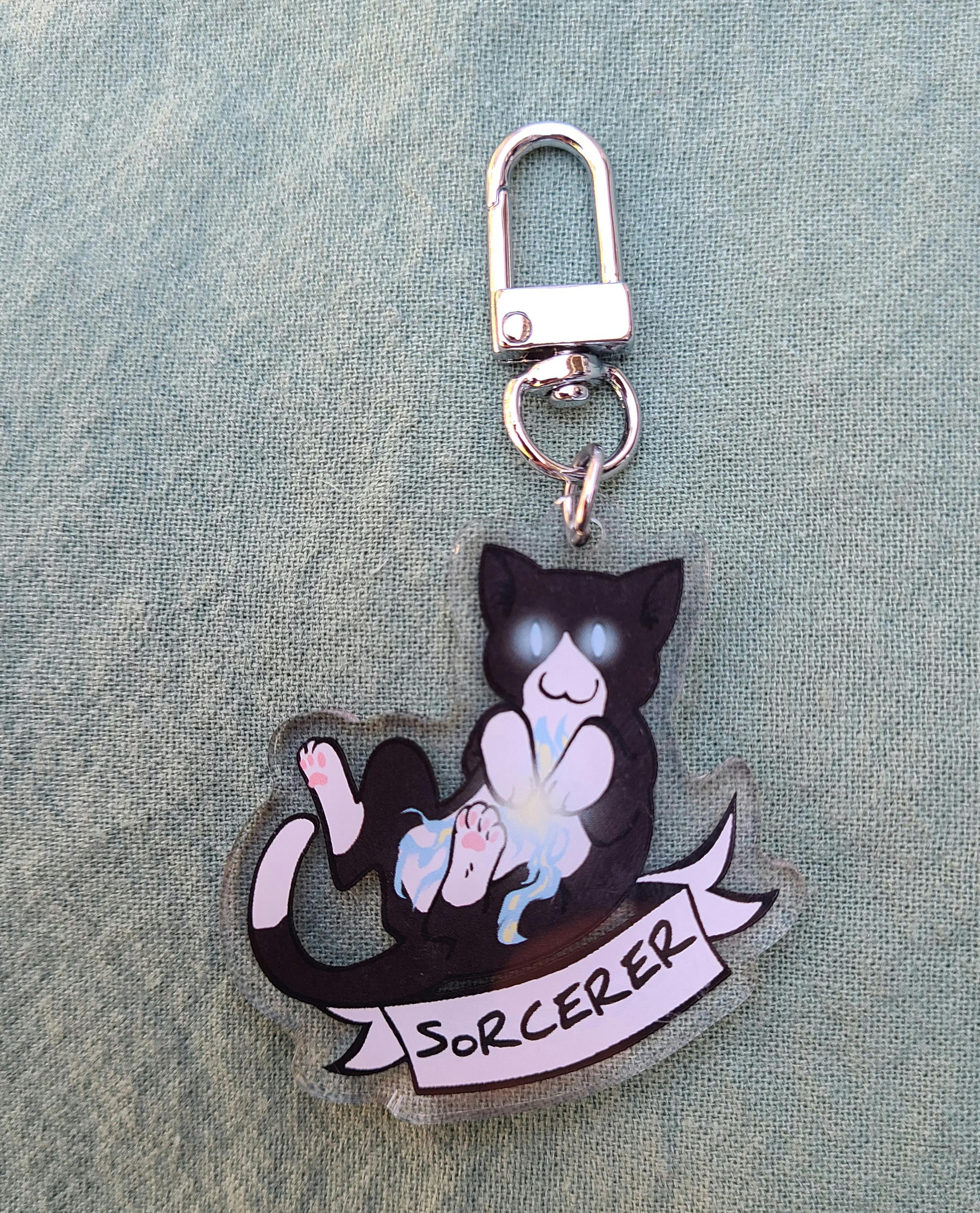 Sorcerer kitty Charm
