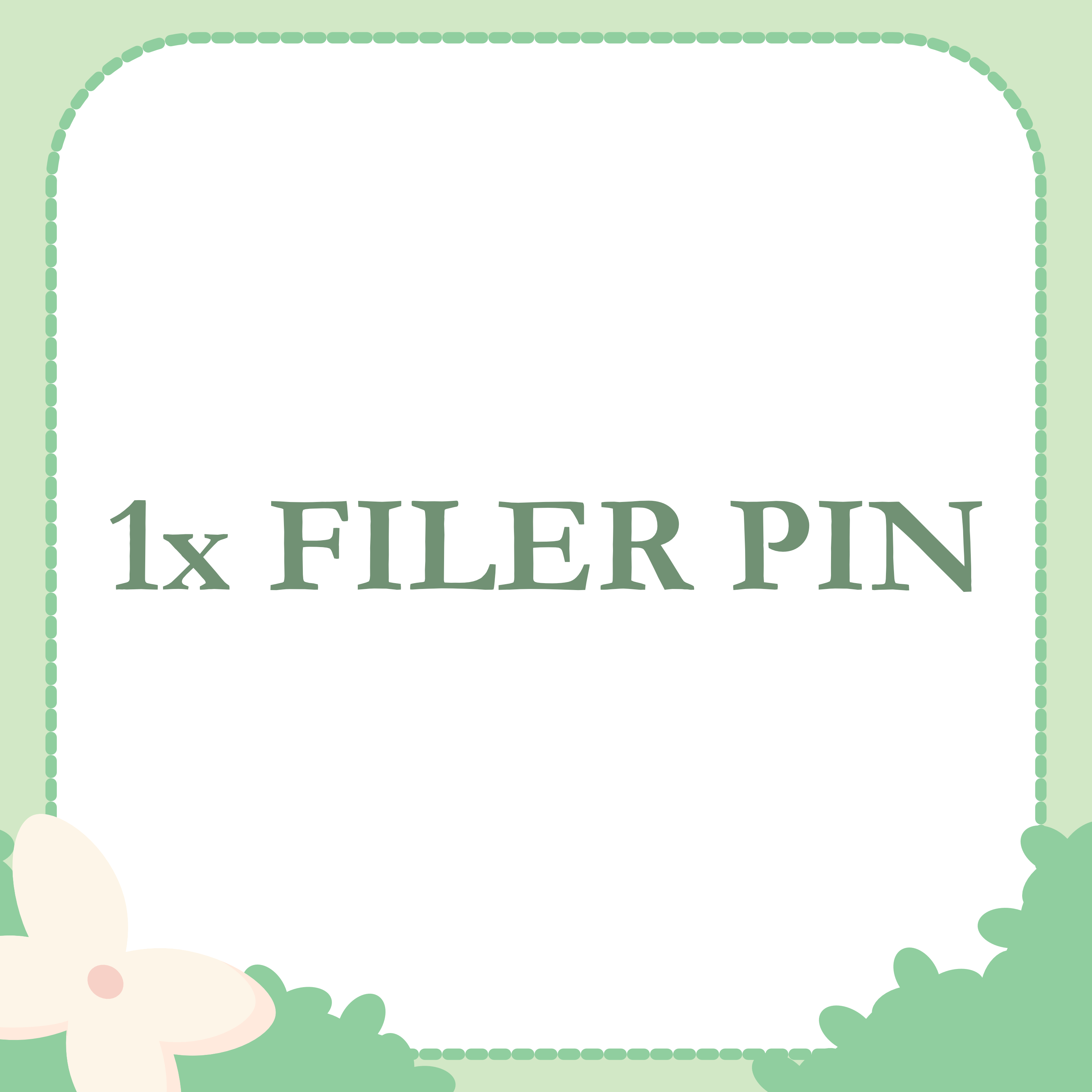 1x Filler Pin