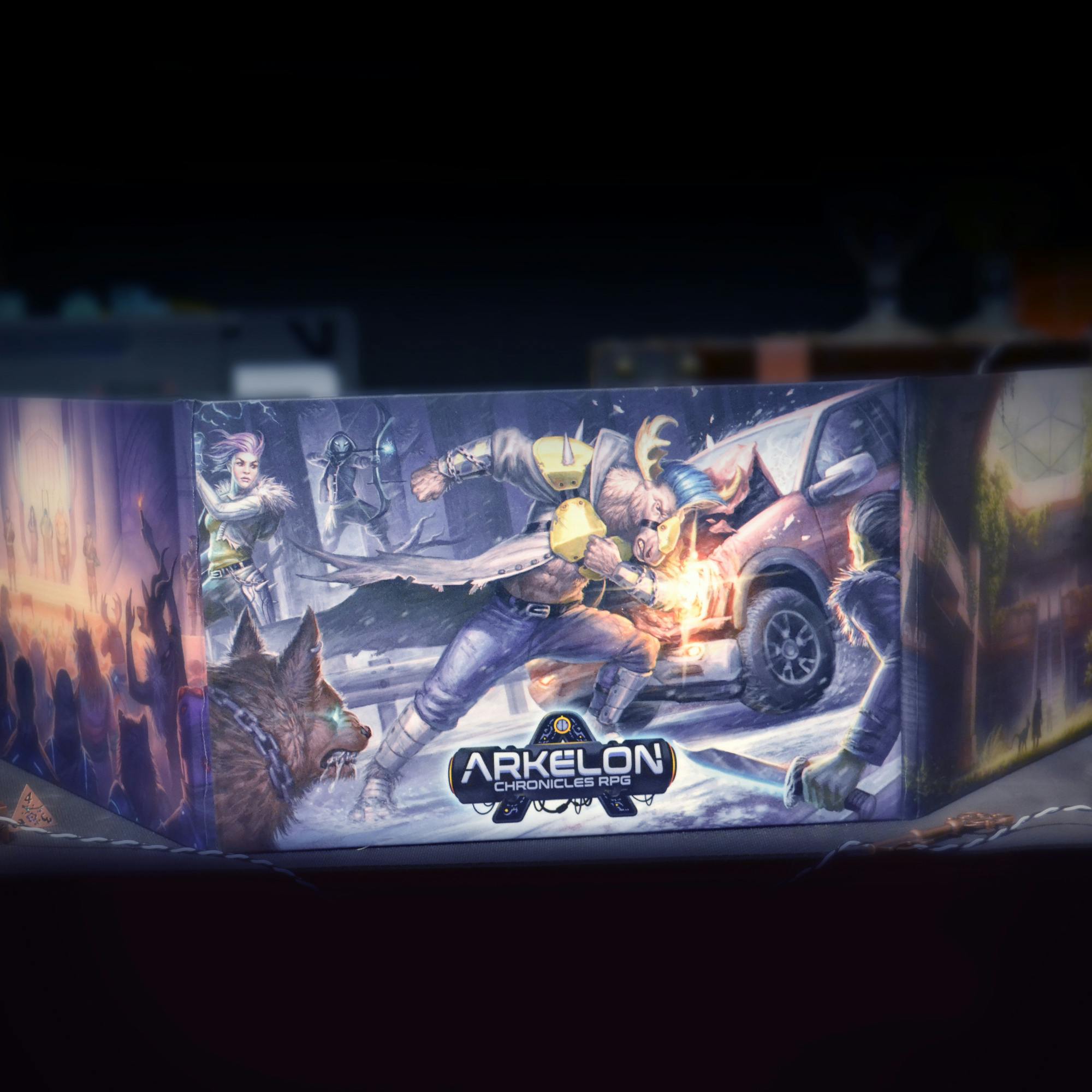 Arkelon Chronicles Game Master Screen - Physical