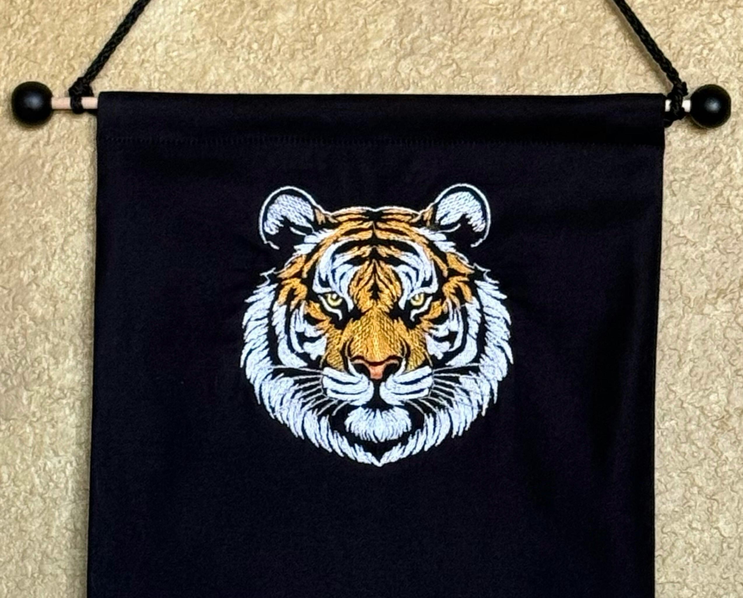 Tiger on Black banner