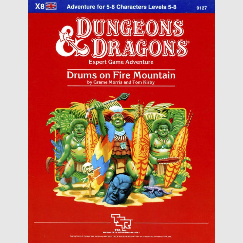 X8: Drums on Fire Mountain (October 1984)