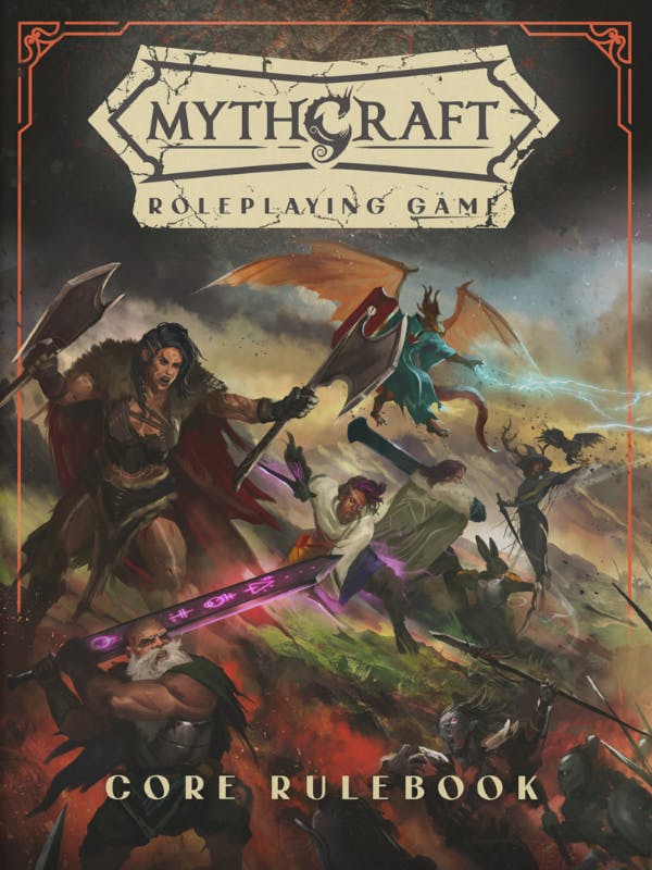 MythCraft Core Rulebook Hardcover