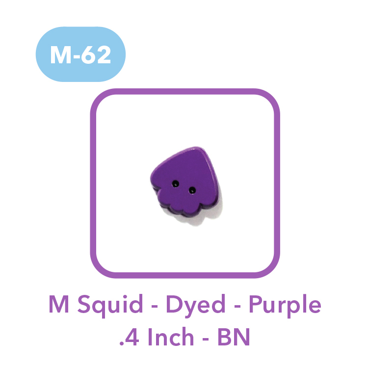 M-61 - Mini Squid - Dyed Purple