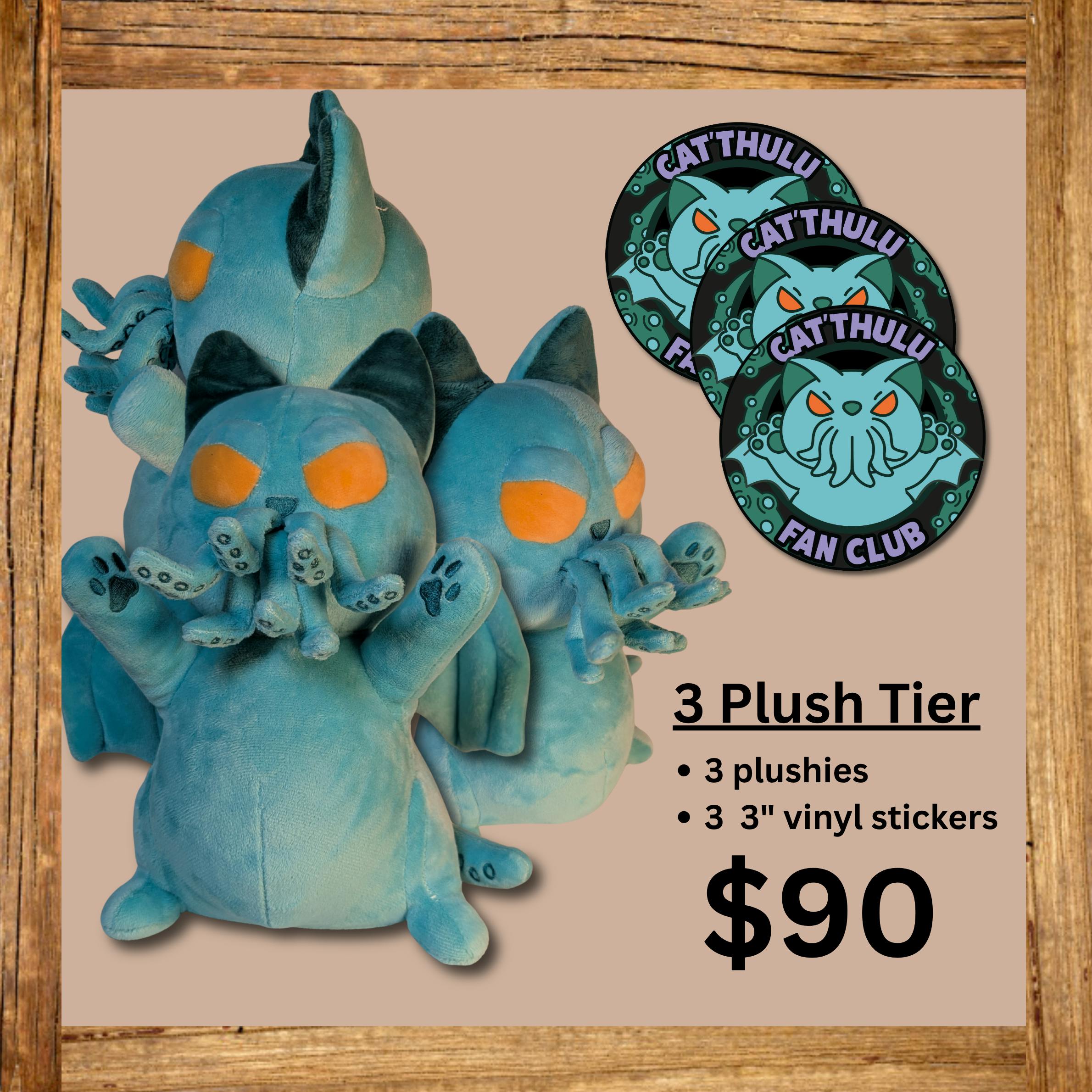 3 Plush Tier