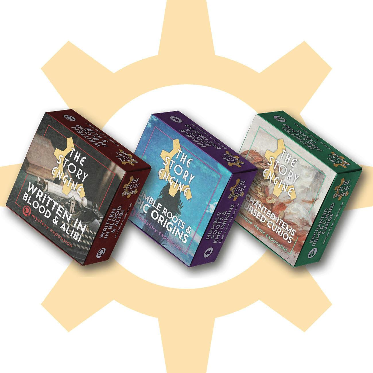 The Story Engine Deck "Curio" Story Prompts Expansion Set