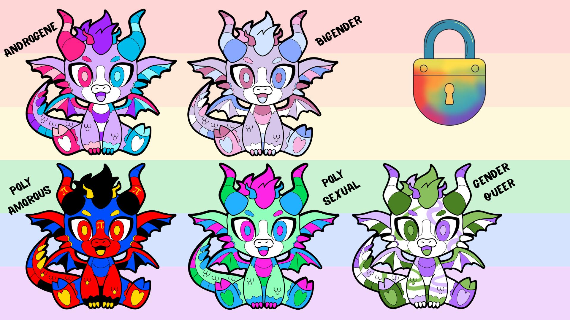 Androgene / Bigender / Polyamorous / Polygender / Genderqueer