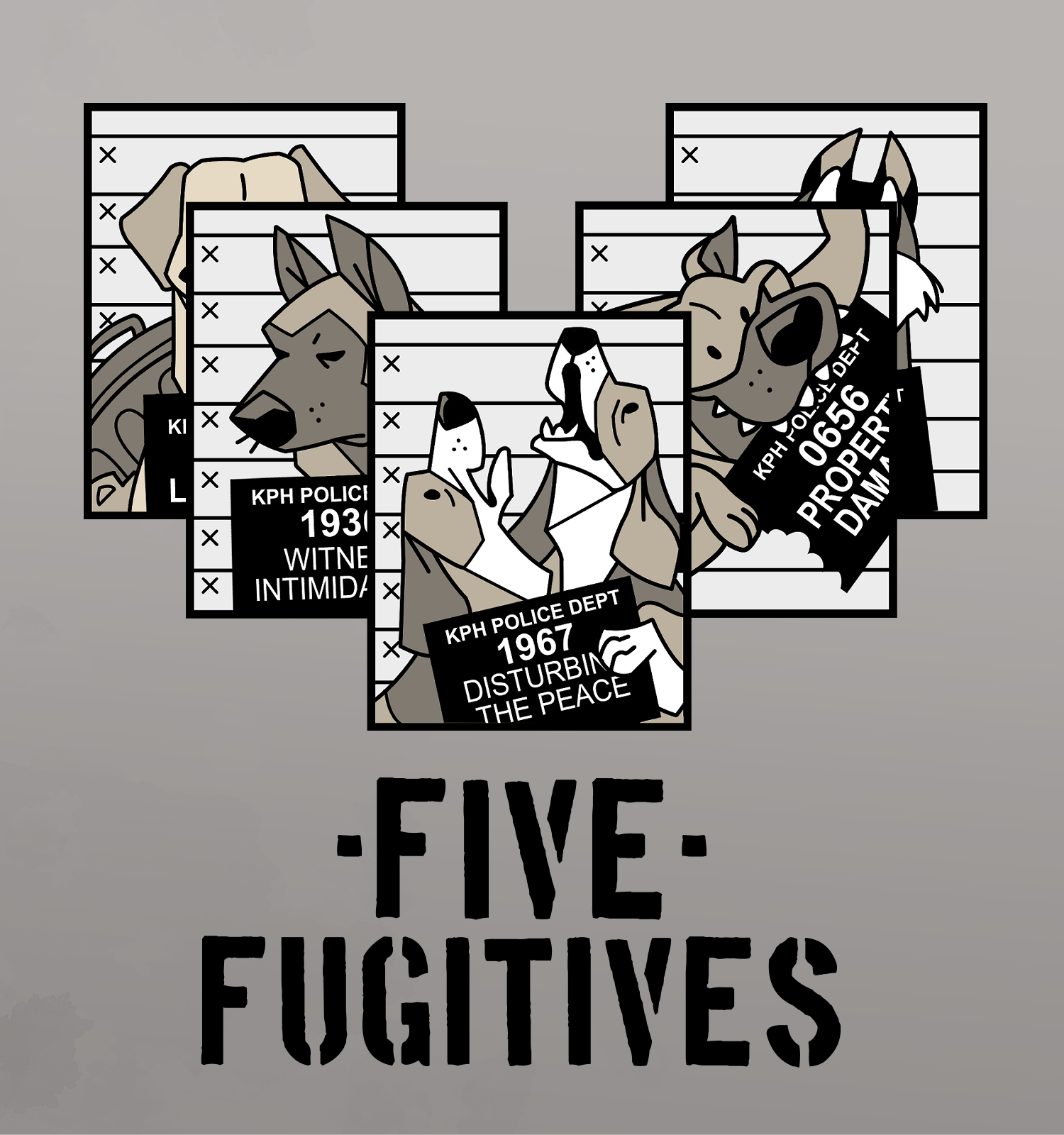 FIVE FUGITIVES