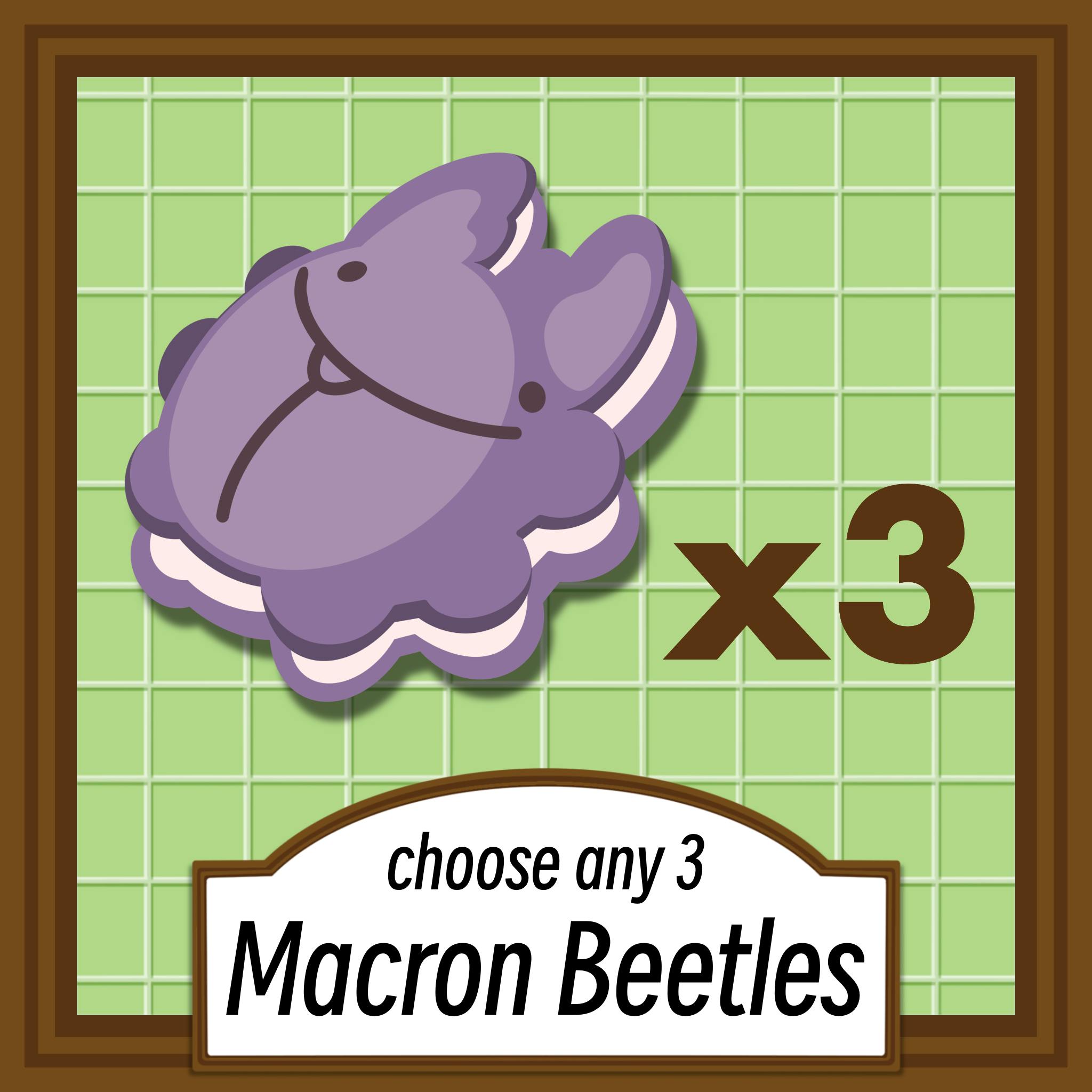 Choose Any 3 Macron Beetles