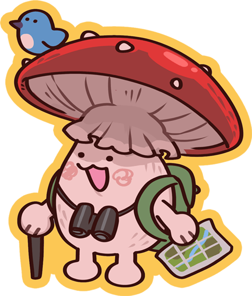 Hiking Buddy Sticker