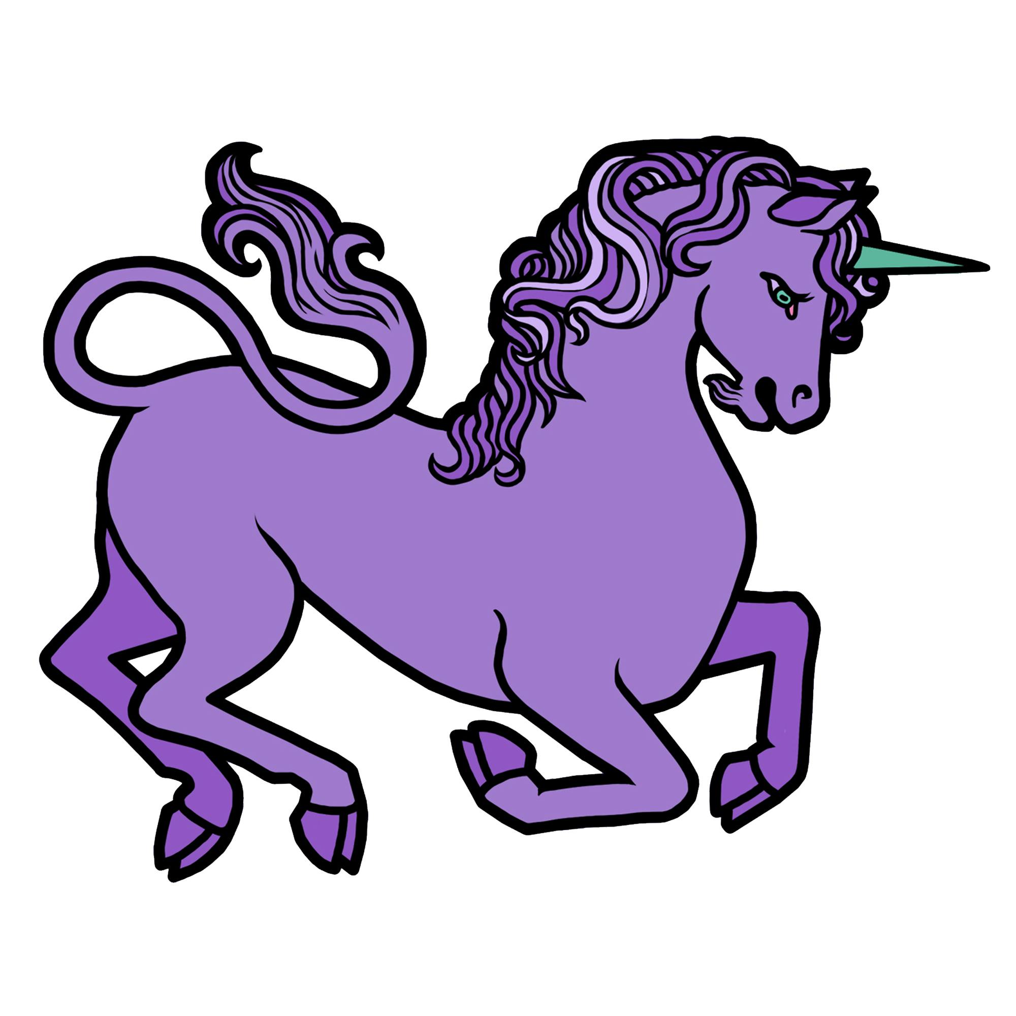 Unicorn Bestiary Pin