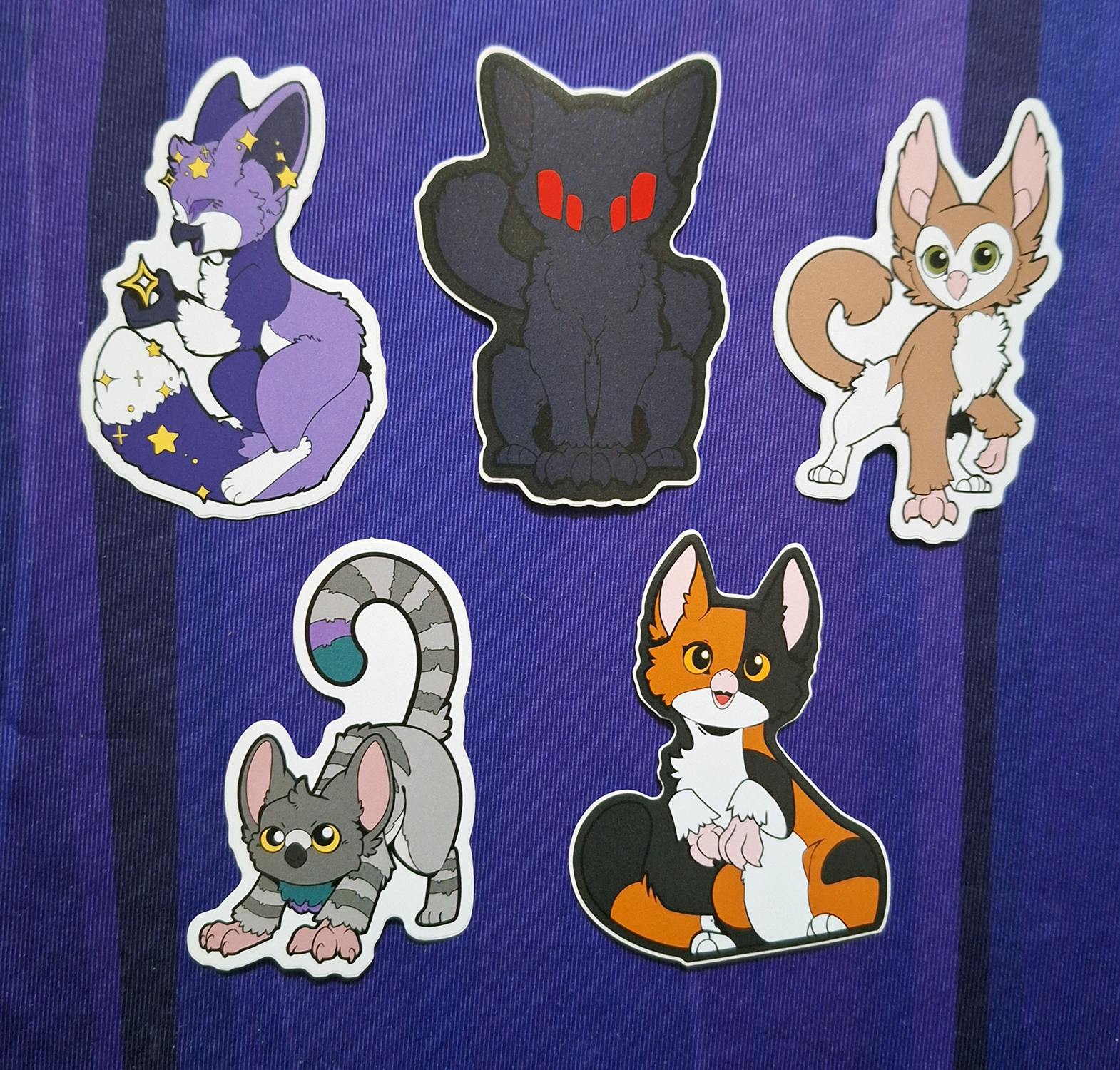 Terragryff Sticker Set