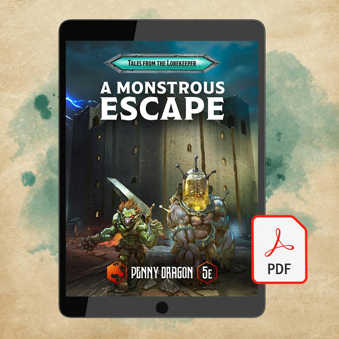 Tales from the Lorekeeper: A Monstrous Escape PDF