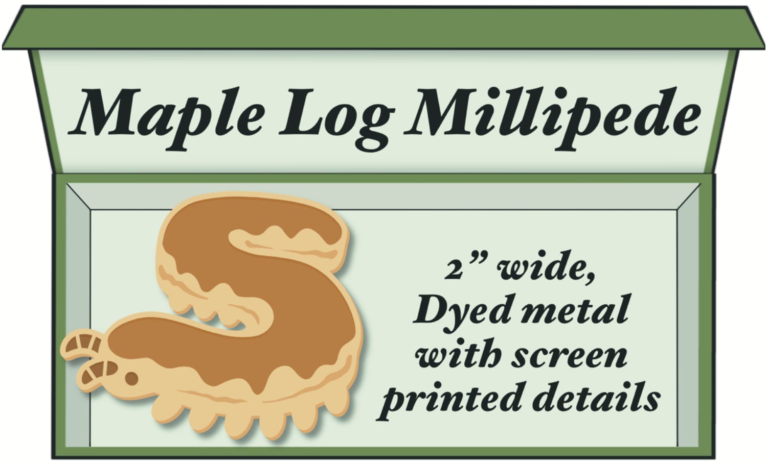 Maple Log Millipede