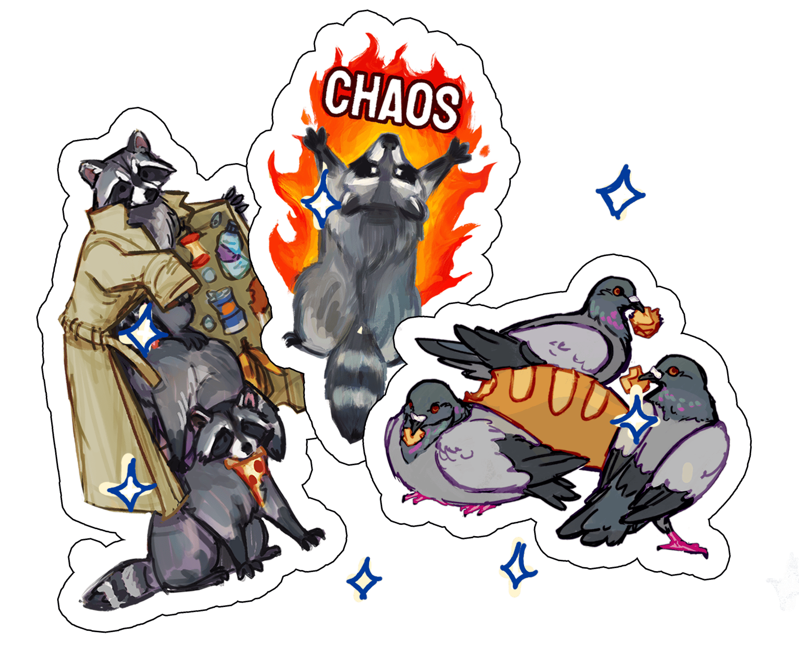 Extra Freebie Sticker Set