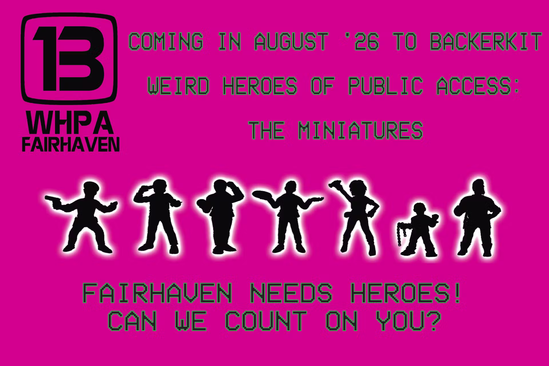 Weird Heroes of Public Access- The Minis!