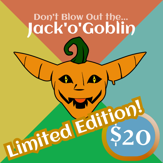 SEASONAL PIN | Jack o Goblin