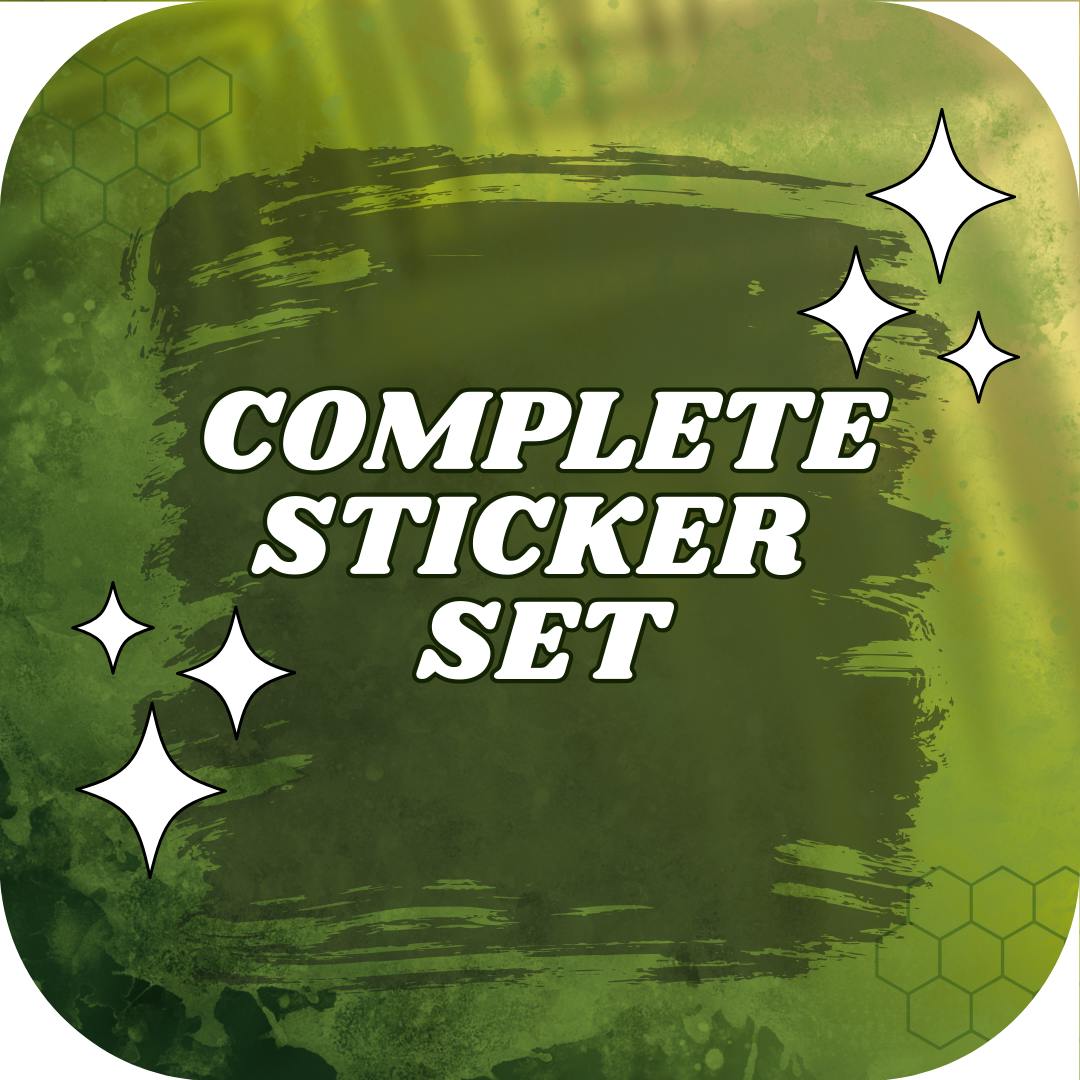 Complete Sticker Collector Set