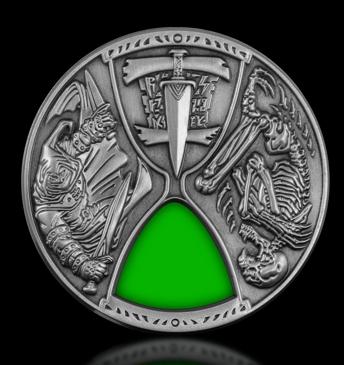 The Rogue Hero Pin®, RPG Health Indicator Pin