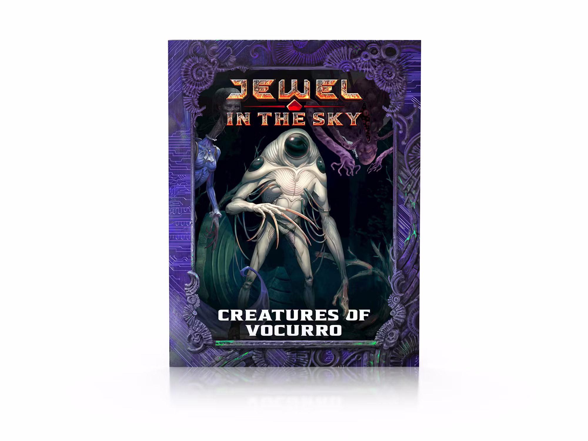 Mockup of the Creatures of Vocurro bestiary.