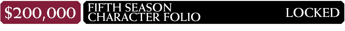 $200,000: FIfth Season Character Folio - Locked
