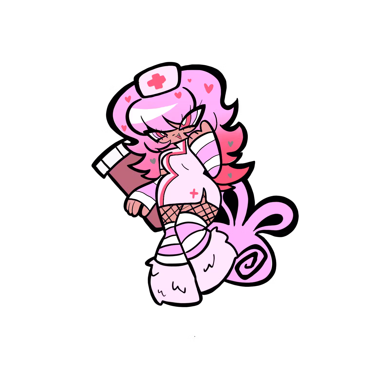 Pink Bunny Nurse