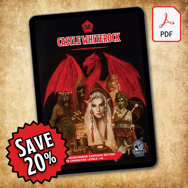 Castle Whiterock, 5E, Digital Boxed Set (Sanjulian cover) PDF