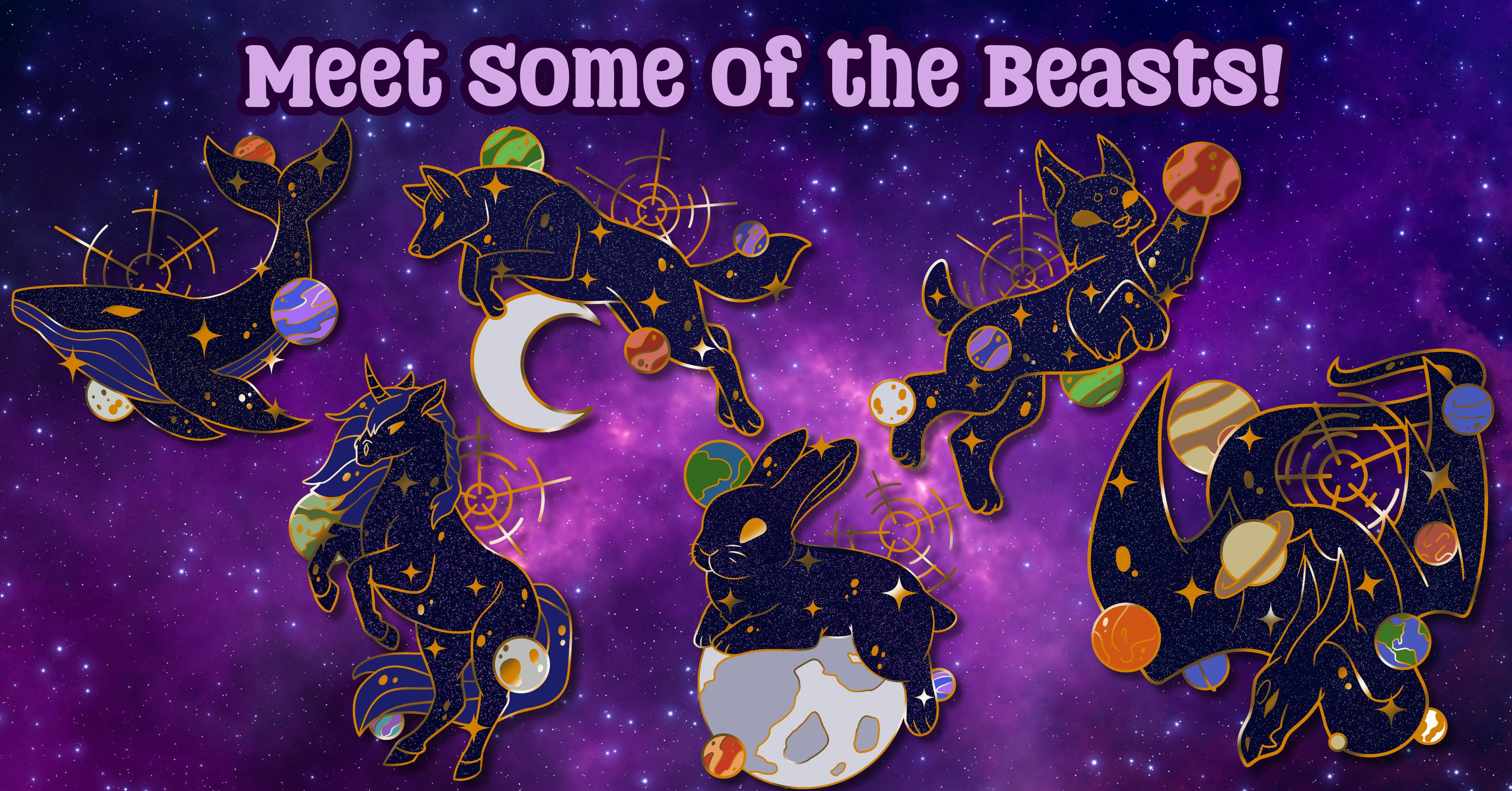Celestial Beasts - A Cosmic Enamel Pin Collection Project Update: Time ...