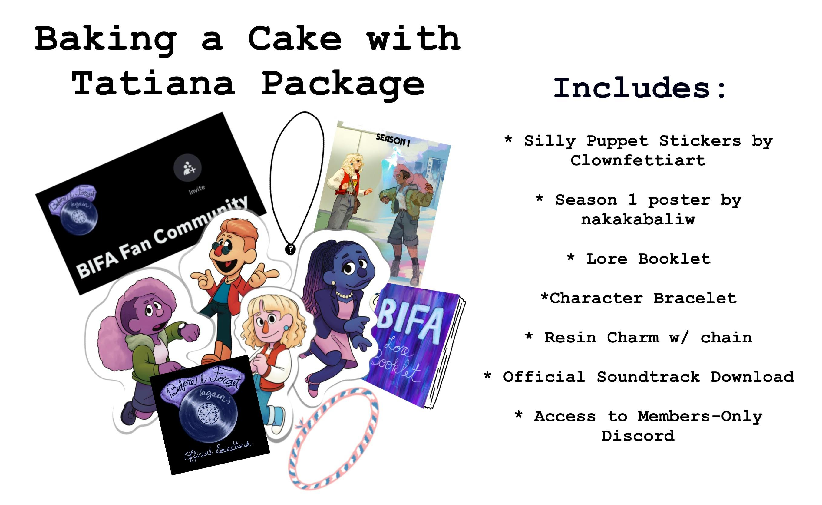 Baking a Cake with Tatiana