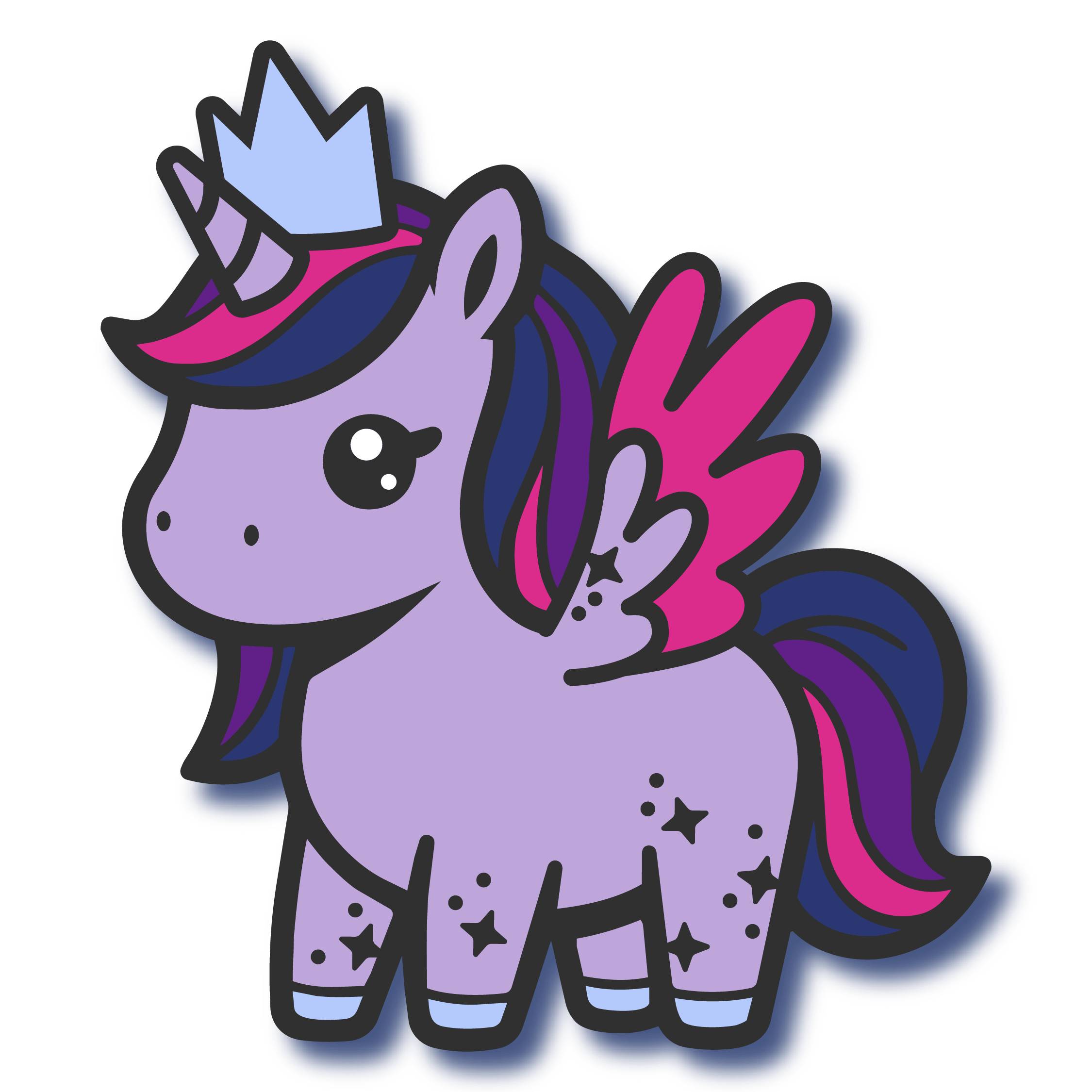 Magic Monarch Pin