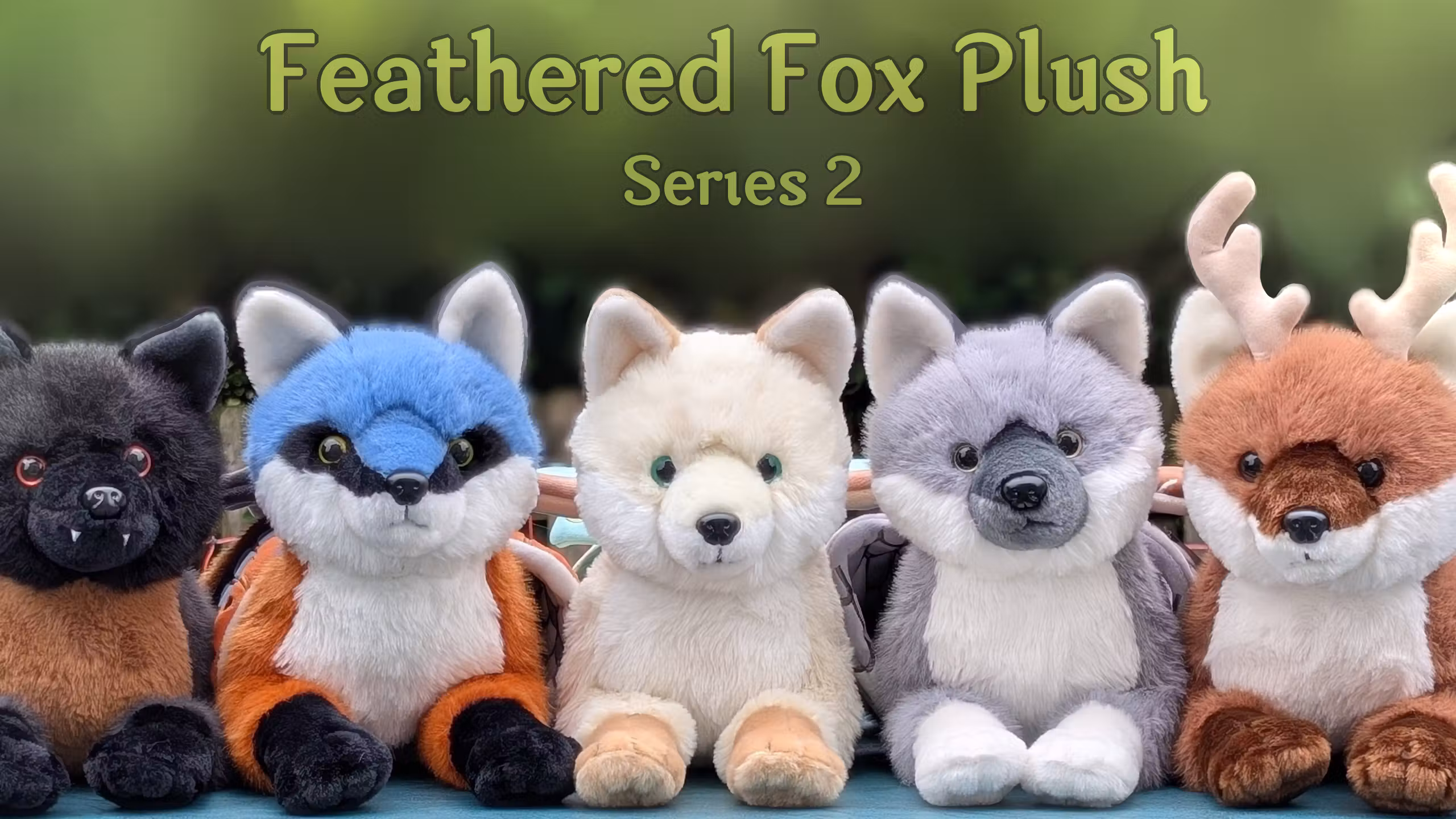 Feathered Fox Plush - Series 2