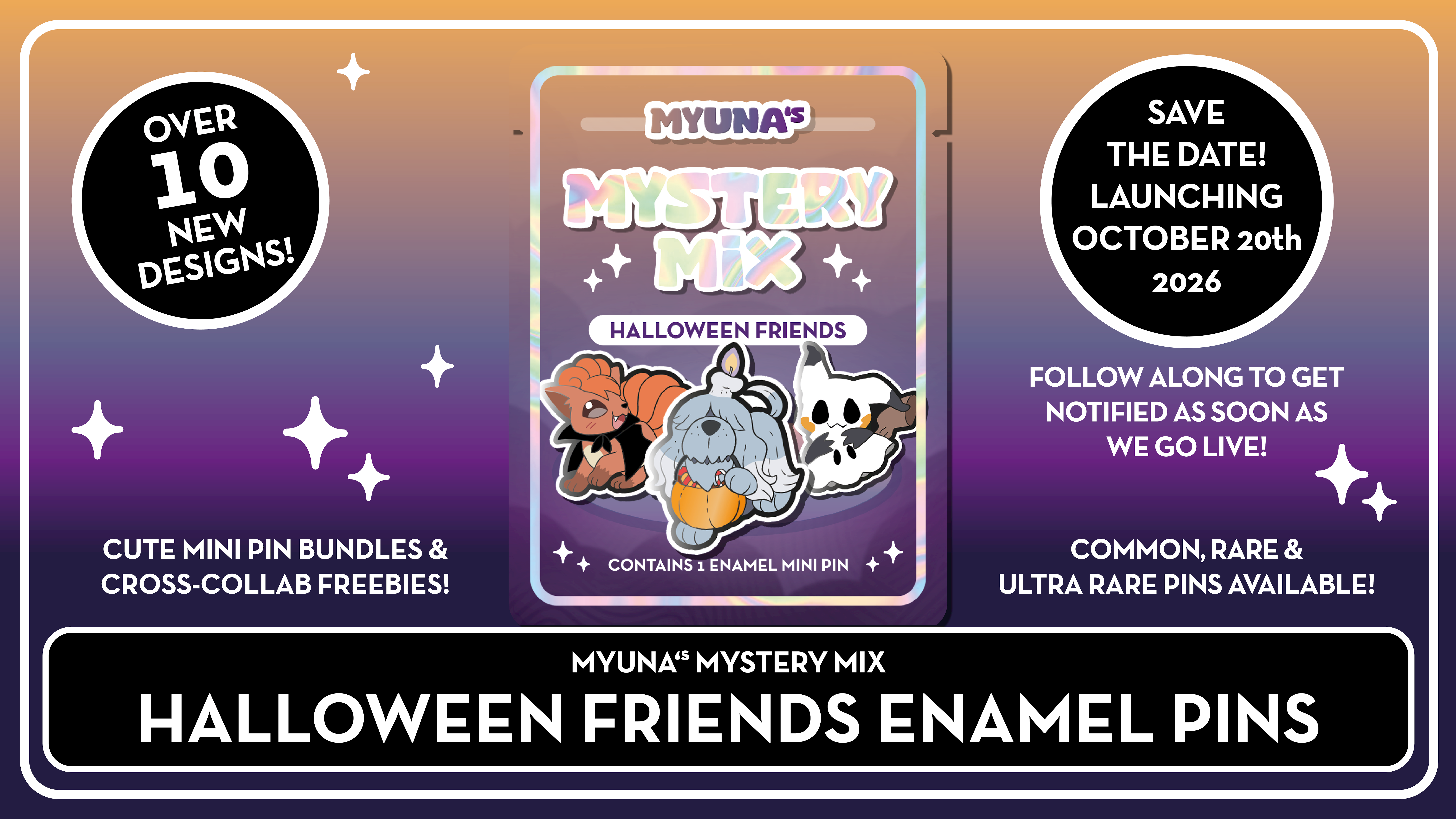 Myuna's Mystery Mix - Halloween Friends