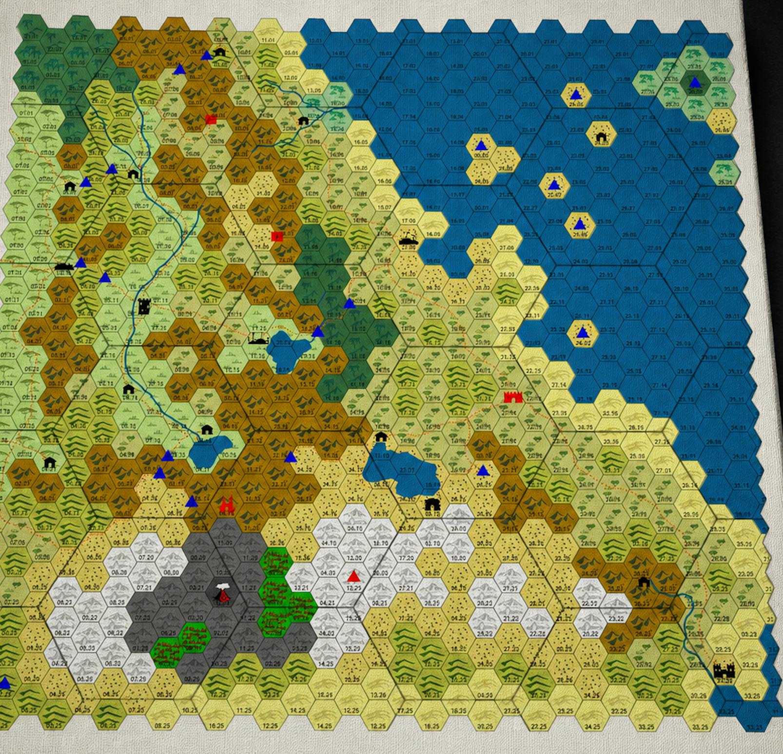 Overlords Canvas Wilderness Map