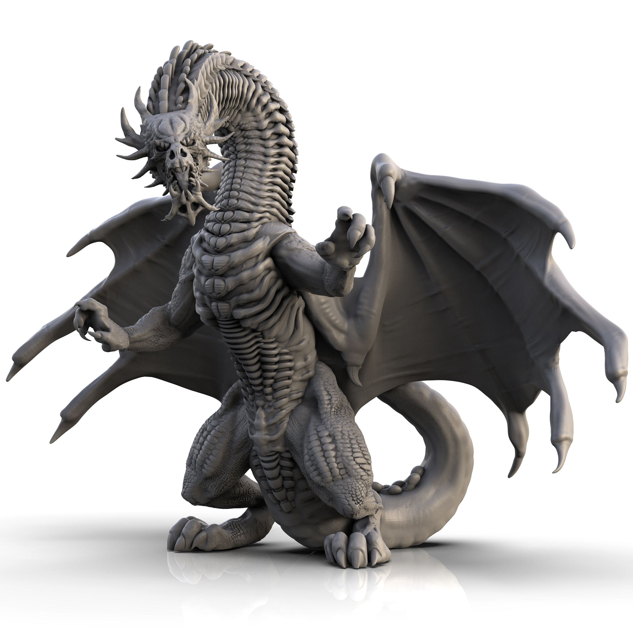 Night Dragon STL