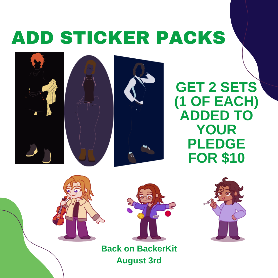 2 Sticker Pack Add On