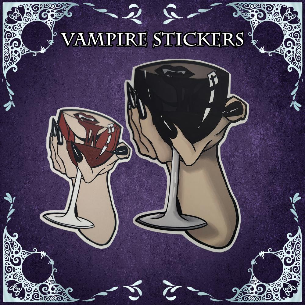 Vampire Stickers