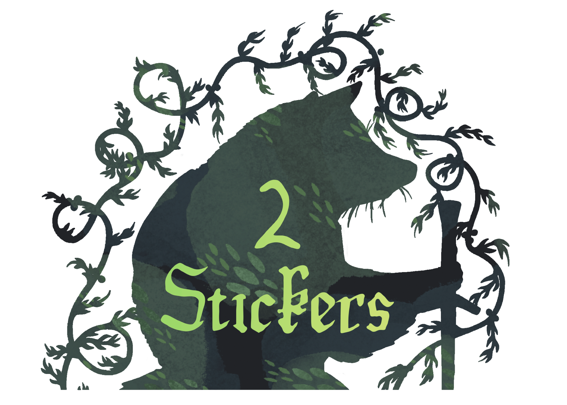 2 Stickers